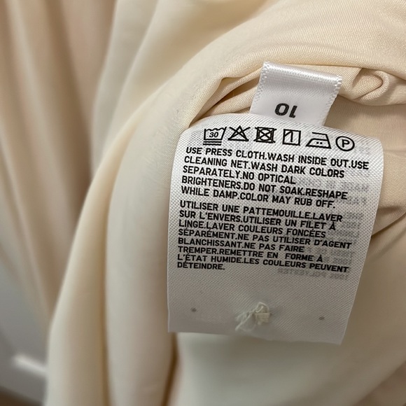 Uniqlo Ines midi dress in cream. Size XS. - Picture 5 of 6